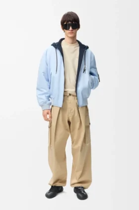 Camisas de corte regular em algodão
