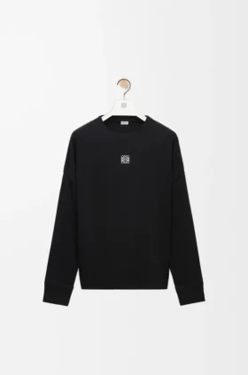 Camisas de manga comprida com corte oversized em algodão