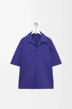 Camisas de manga curta em algodão