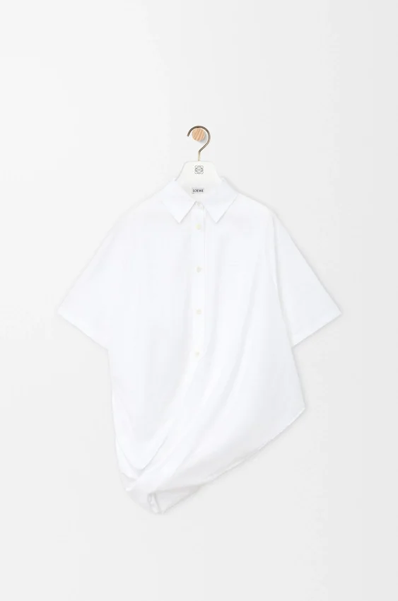 Camisas de manga curta em algodão Camisas de manga curta em algodão
