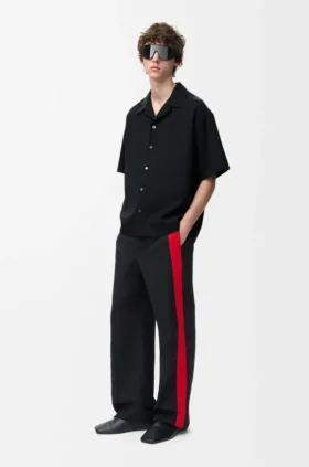 Camisas de manga curta em lã
