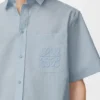 Camisas de manga curta em mistura de algodão Camisas de manga curta em mistura de algodão