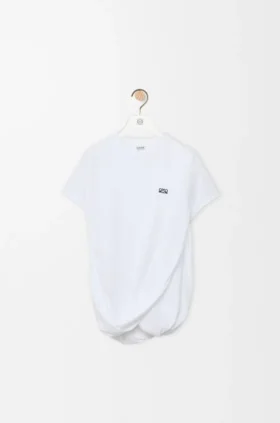 Camisas drapeadas em algodão Camisas drapeadas em algodão