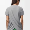 Camisas drapeadas em algodão Camisas drapeadas em algodão