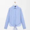 Camisas em algodão