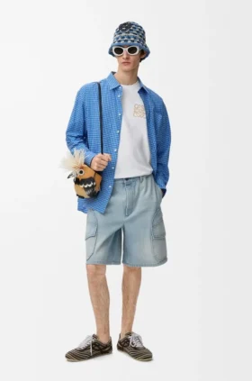 Camisas em algodão