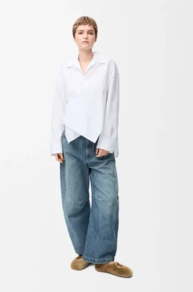 Camisas em algodão