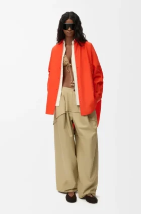 Camisas em algodão