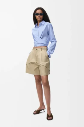 Camisas em algodão