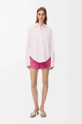 Camisas em algodão