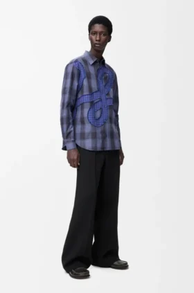 Camisas em algodão