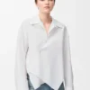 Camisas em algodão