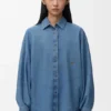 Camisas em ganga Camisas em ganga