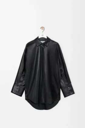 Camisas em pele de borrego napa