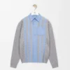 Camisas híbridas em algodão e lã Camisas híbridas em algodão e lã