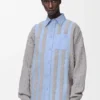 Camisas híbridas em algodão e lã Camisas híbridas em algodão e lã