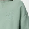 Camisola com anagrama em algodão Camisola com anagrama em algodão