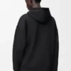 Camisola com capuz de corte descontraído em algodão Camisola com capuz de corte descontraído em algodão