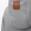 Camisola com capuz de corte descontraído em algodão Camisola com capuz de corte descontraído em algodão