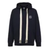 Camisola com capuz e mangas compridas para homem loewe Anagram bordada, azul-marinho H6109700Si-5110