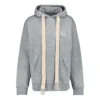 Camisola com capuz e mangas compridas para homem loewe com bordado «Anagram», cinzenta H6109701Si