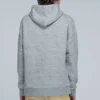 Camisola com capuz e mangas compridas para homem loewe com bordado «Anagram», cinzenta H6109701Si