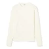 Camisola de algodão com logótipo Anagram bordado da loewe para homem, branco cremoso, H526341Xa1-2370