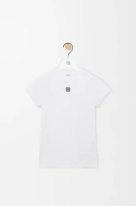 Camisola de corte justo em mistura de algodão