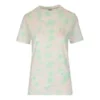 Camisola de manga curta com estampado de margaridas, cor-de-rosa S6109011Si-7238