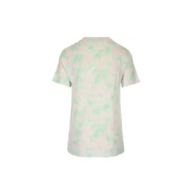 Camisola de manga curta com estampado de margaridas, cor-de-rosa S6109011Si-7238