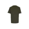 Camisola de manga curta em algodão puro com estampado, verde azeitona, tamanho S, S359333Xbp-4160
