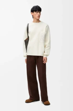 Camisola em mistura de algodão