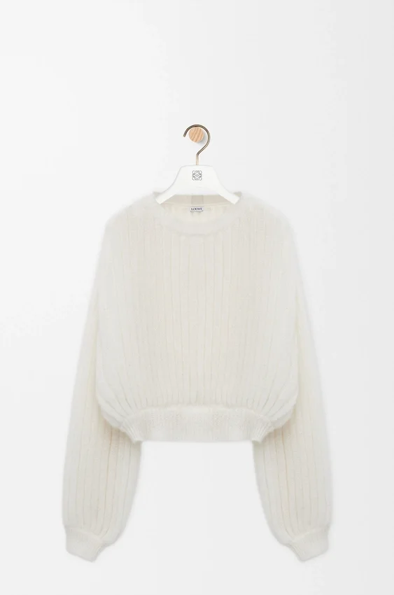 Camisola em mistura de mohair Camisola em mistura de mohair