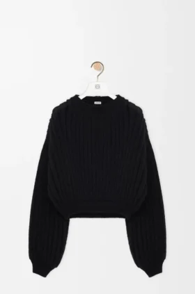 Camisola em mistura de mohair