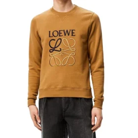 Camisola masculina com logótipo Anagram bordado da loewe H526341Xa1-3150