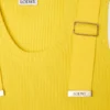 Camisola sem mangas em algodão elástico Camisola sem mangas em algodão elástico