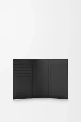Capa para passaporte Puzzle em pele de bezerro granulada e flexível