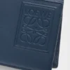 Carteira dupla para moedas em pele de bezerro acetinada Carteira dupla para moedas em pele de bezerro acetinada