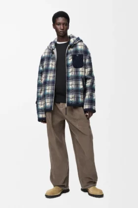 Camisas de corte regular em algodão