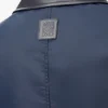 Casaco de estilo profissional em pele de borrego napa e nylon Casaco de estilo profissional em pele de borrego napa e nylon