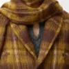 Casaco em mistura de mohair e lã Casaco em mistura de mohair e lã