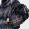 Casaco em mistura de mohair e lã Casaco em mistura de mohair e lã