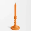 Castiçal de cera com aroma a flor de laranjeira Castiçal de cera com aroma a flor de laranjeira