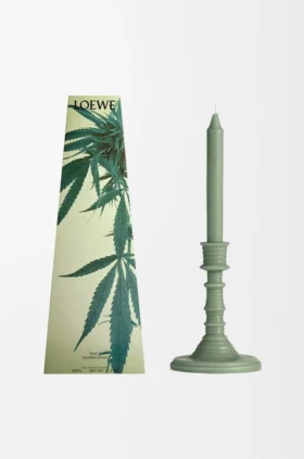 Castiçal de cera com Scent of Marihuana