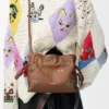 Cats Mini Clutch Flamenco em pele de bezerro napa Cats Mini Clutch Flamenco em pele de bezerro napa