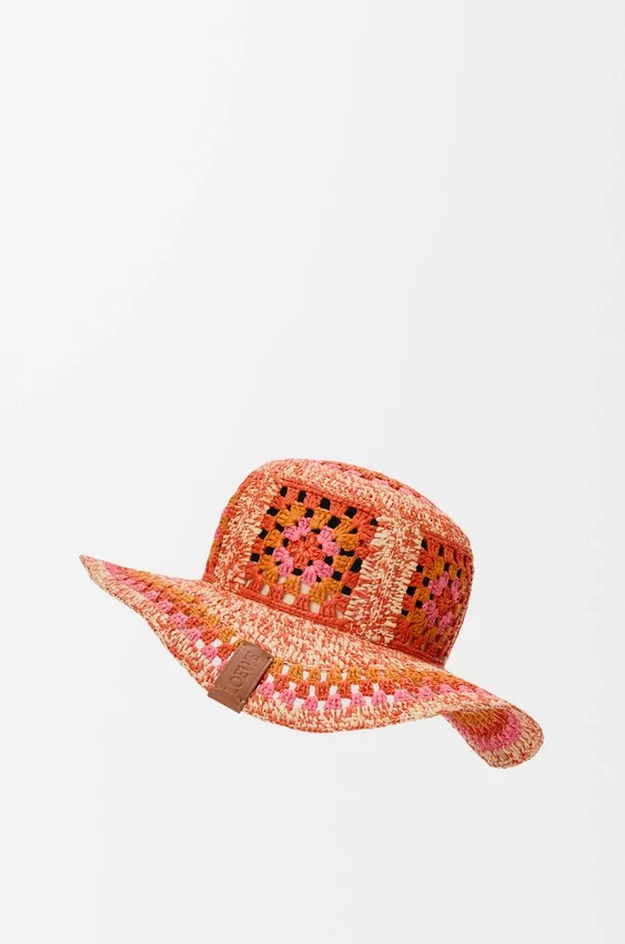 Chapéu de pescador em ráfia Chapéu de pescador em ráfia