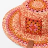 Chapéu de pescador em ráfia Chapéu de pescador em ráfia