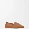 Chinelo Origami em pele de bezerro macia Chinelo Origami em pele de bezerro macia