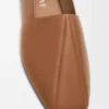 Chinelo Origami em pele de bezerro macia Chinelo Origami em pele de bezerro macia