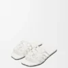 Chinelo Petal Anagram em pele de bezerro Chinelo Petal Anagram em pele de bezerro